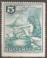 guatemala - poste aerienne n 201  obliter - 1954