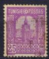 Timbre Colonies Franaises de TUNISIE  1926-28  Obl  N 128  Y&T