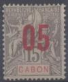 France, Gabon : n 68 nsg neuf sans gomme anne 1912