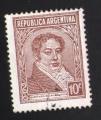 Argentine Oblitration ronde Used Stamp Bernardino Rivadavia 10c