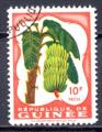 Timbre de Rpublique de GUINEE 1959  Obl  N 16  Y&T  Flore Fruits Bananes