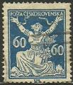 Checoslovaquia 1920-25.- Liberacin. Y&T 169. Scott 73. Michel 176A.