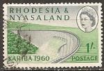 rhodesie-nyassaland - n 35  obliter - 1960
