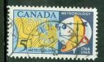 Canada 1968 Y&T 400 oblitr Bicentenaire 1ere lecture mtorologie