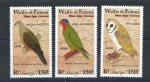 Wallis et Futuna N561/63** (MH) 2001 - Faune "Oiseaux"