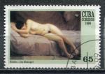 Timbre de CUBA 1999  Obl  N 3815   Y&T   Peinture