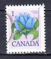CANADA - 1977 - Fleur -  Yvert 625 oblitr