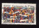 Timbre FRANCE  1990 Obl N 2644 Y&T Centenaire du Ier Mai