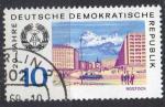 ALLEMAGNE RDA N 1191 o Y&T 1969 20e anniversaire de la RDA (Rostock)