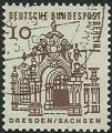 Alemania 1964-65.- Edificios Histricos. Y&T 219. Scott 9N215. Michel 242.