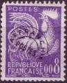 119- Type Coq gaulois - 0.08 violet- anne 1960