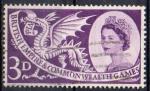GRANDE BRETAGNE N 312 o Y&T 1958 6e Jeux de l'empire britannique (Elisabeth II)