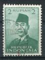 Timbre INDONESIE  1951  Obl  N 37  Y&T  Personnage