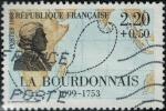 France 1988 Oblitr Used Marins et Explorateurs La Bourdonnais Y&T 2520 SU