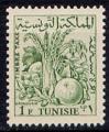 Timbre Taxe neuf * n 66(Yvert) Tunisie 1957 - Produits agricoles