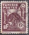 TUNISIE N 264 de 1944 oblitr