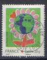 France 2006 - YT 3991 - Croix-Rouge : Fleur de Yacine Lorafy - Oblitr rond