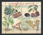 Mayotte N°210/13** (MNH) 2008 - Flore "Condiments de Mayotte"
