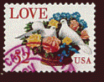 Etats-Unis 1994 - YT 2218 - oblitr - amour colombe