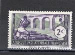 Timbre des Colonies Franaises / 1937-1942 / Afrique Equatoriale / Y&T N34