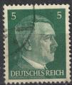 Allemagne 1941 Oblitr Used Deutsches Reich Adolf Hitler 5 Pfennig SU