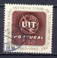 Timbre du PORTUGAL 1965  Obl  N  964  Y&T   Sciences U I T