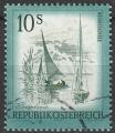 Timbre oblitr n 1262(Yvert) Autriche 1973 - Lac de Neusiedler