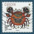 N944 Signes du Zodiaque - Cancer autoadhsif oblitr