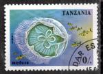 Tanzanie 1995; Y&T n 1852; 70s, faune, mduse