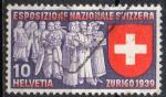 SUISSE N 323 o Y&T 1939 Exposition nationale de Zurich