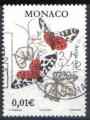 Timbre Monaco 2002 - YT 2323 - Papillon - Arctia caja 