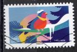 France 2020; YT n aa 1934; L.V., timbres de voeux, oiseau sur une branche