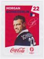 Autocollant Panini CocaCola Euro 2016 - Morgan Schneiderlin n 22