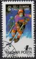 HONGRIE N 3138 o Y&T 1987 Jeux Olympiques d'hiver  Calgary (Hockey)
