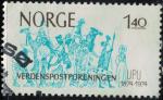Norvge 1974 Verdenspostforeningen UPU Union Postale Universelle Y&T NO 648 SU
