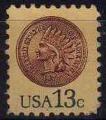 -U.A./U.S.A. 1978 - Tte d'indien 1 cent, Nsg/Mng - YT 1185/Sc 1734 *