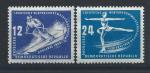 Allemagne RDA N3/4** (MNH) 1950 - Championnats sportifs d'hiver