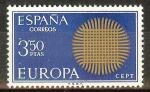 ESPAGNE N°1622** (Europa 1970) - COTE 0.30 €