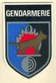 Insigne , Gendarmerie Nationale  /  Maitre de Chien  - 85x128 -
