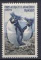 Timbre FRANCE 1956 -TAAF -  YT 2 - Gorfou sauteur - Rockhopper Penguin