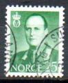Norvge Yvert N381 Oblitr 1958 Roi OLAV / 25 ore