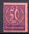 Timbre ALLEMAGNE Empire Service 1922 - 23  Obl  N 35  Y&T