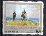 Core du Nord - YT 1397 C - Peinture - Histoire de la rvolution - Kim II sung 	