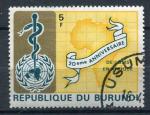 Timbre Rpublique du BURUNDI 1969  Obl  N 303  Y&T  OMS