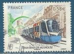 N°4530 Tram-train de Mulhouse oblitéré
