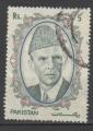PAKISTAN N 729F  o Y&T 1989 42e anniversaire de l'indpendance Mohammed Ali