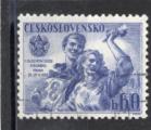 Timbre Tchcoslovaquie Oblitr / 1956 / Y&T N935.