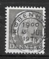 DANEMARK - 1975 - Yt n 592 - Ob - Reine Margrethe II 100o gris