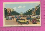 PARIS : Avenue des Champs Elyses, belles voitures anciennes
