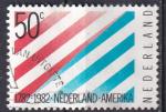 PAYS BAS  - 1982 - Relations US/NL  - Yvert 1177 - oblitr